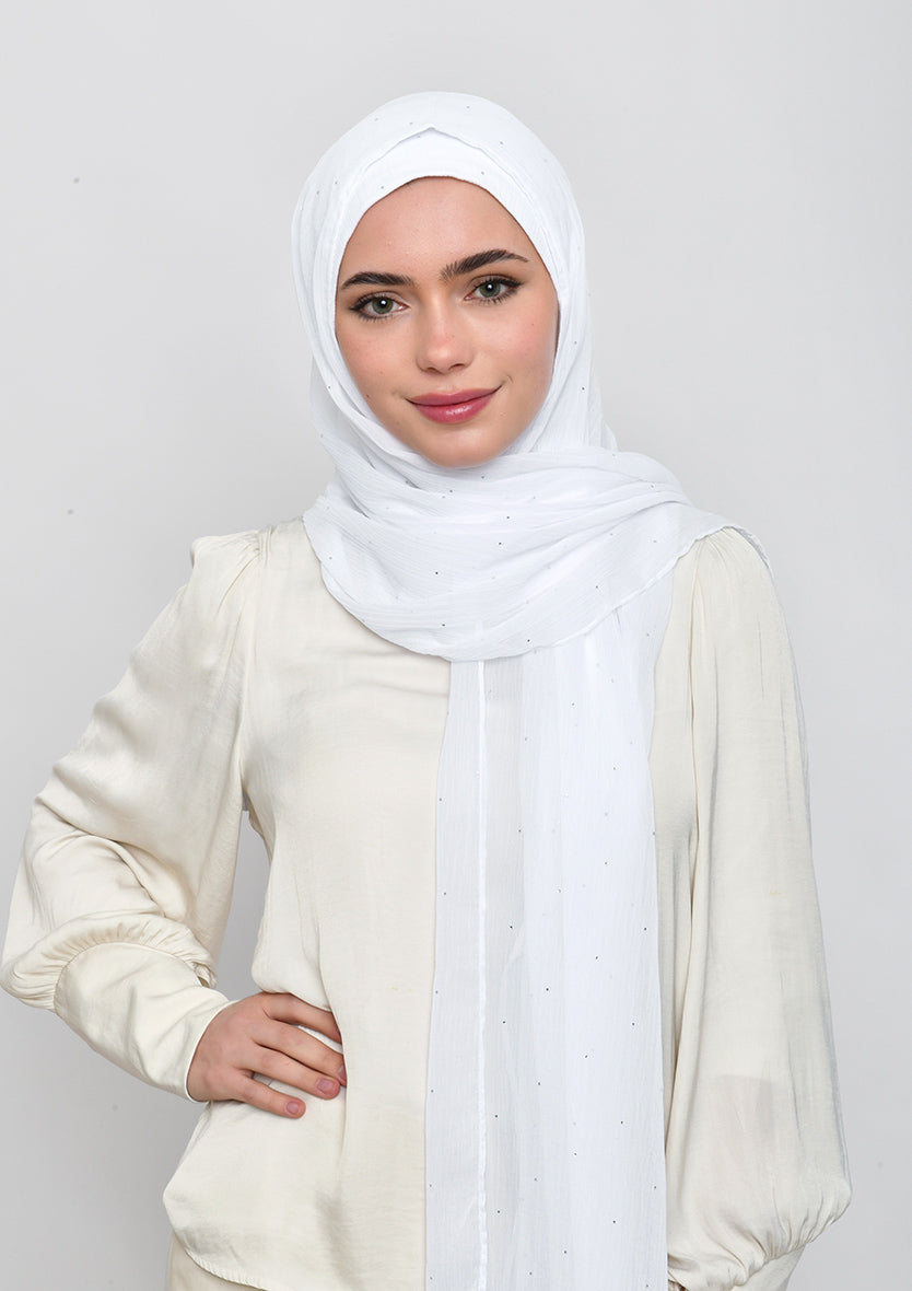 Bright White with Crystal
