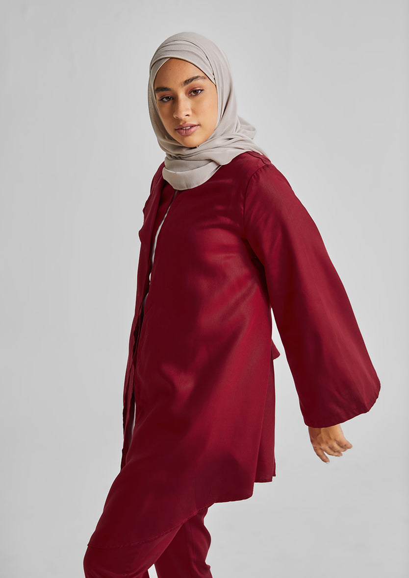 TENCEL Assymetric Cardigan