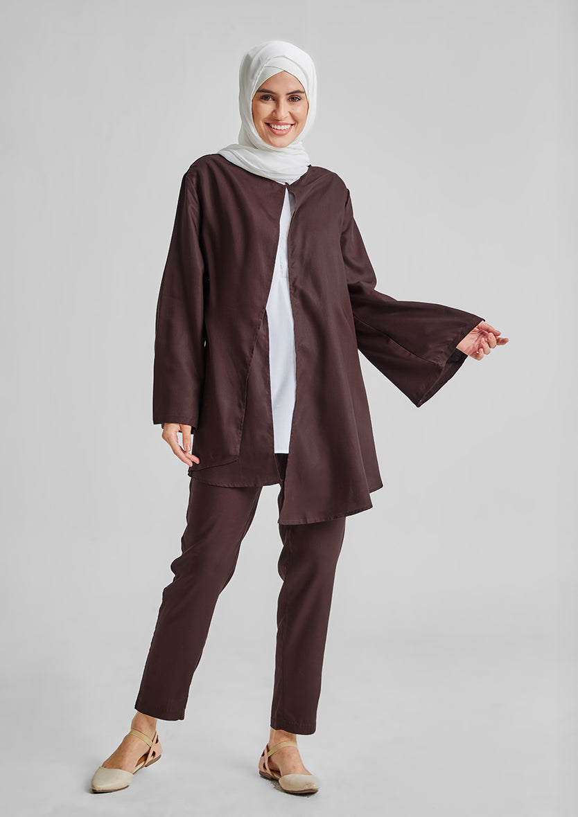 TENCEL Assymetric Cardigan