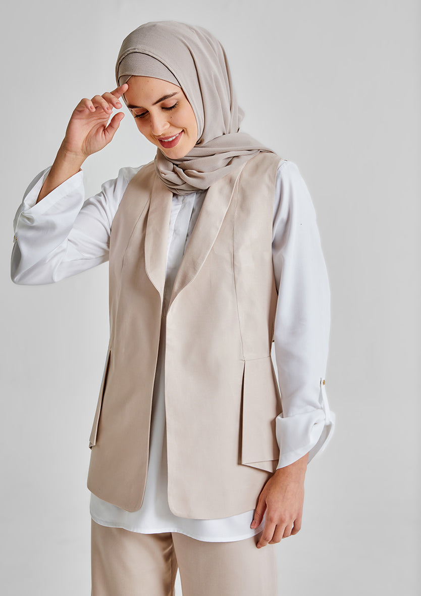TENCEL Side Fold Vest