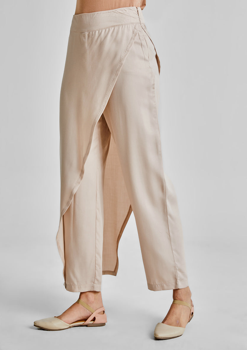 TENCEL Overlapping Pants