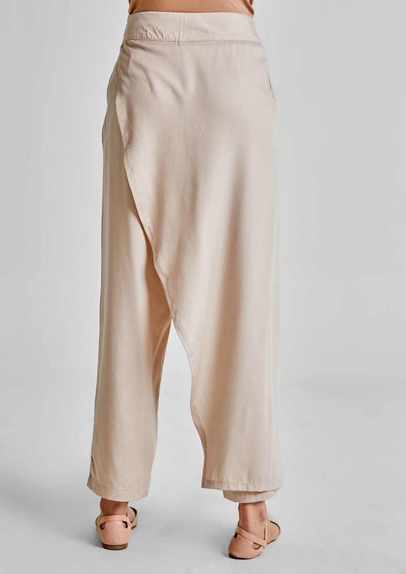 TENCEL Overlapping Pants