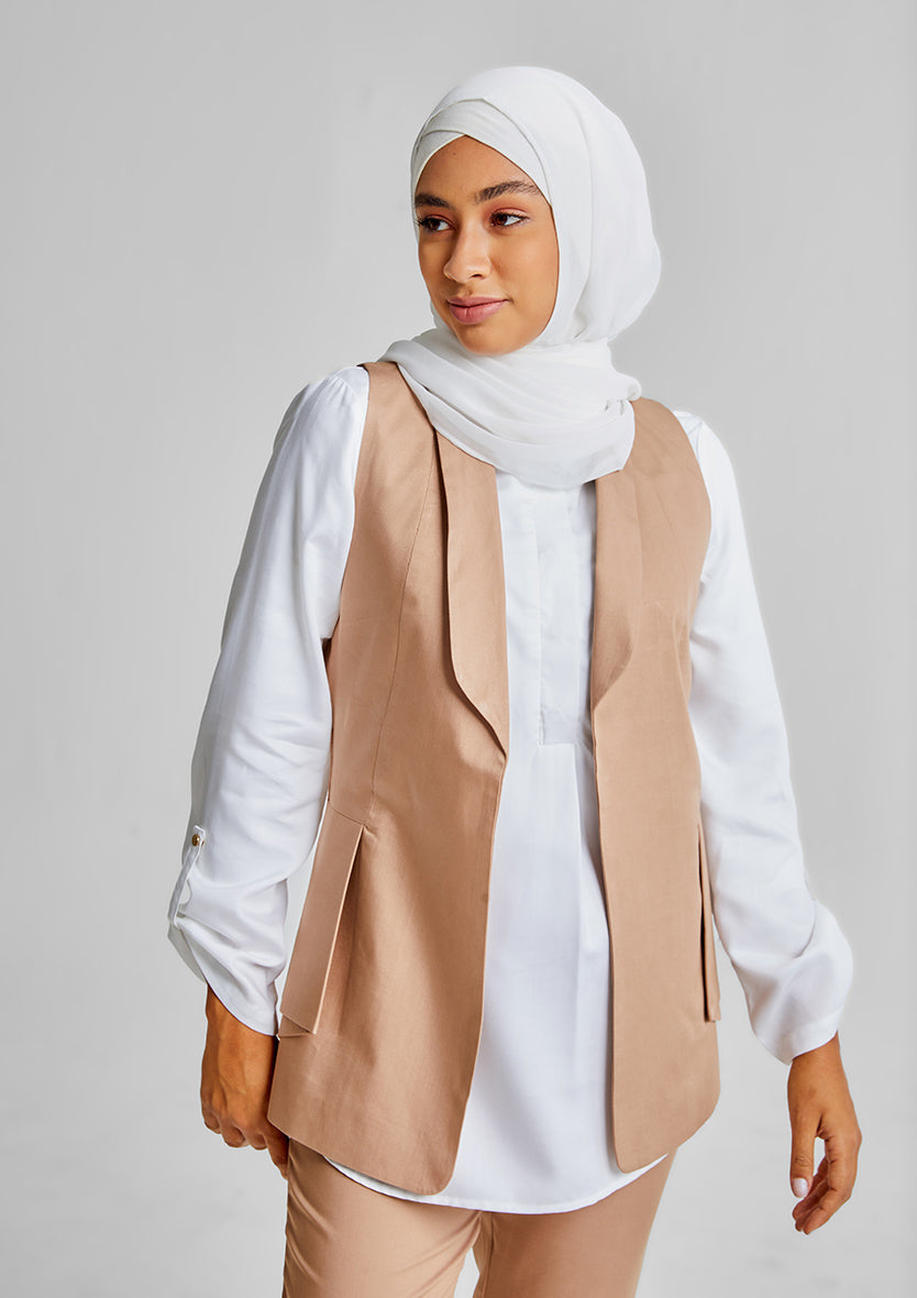 TENCEL Side Fold Vest