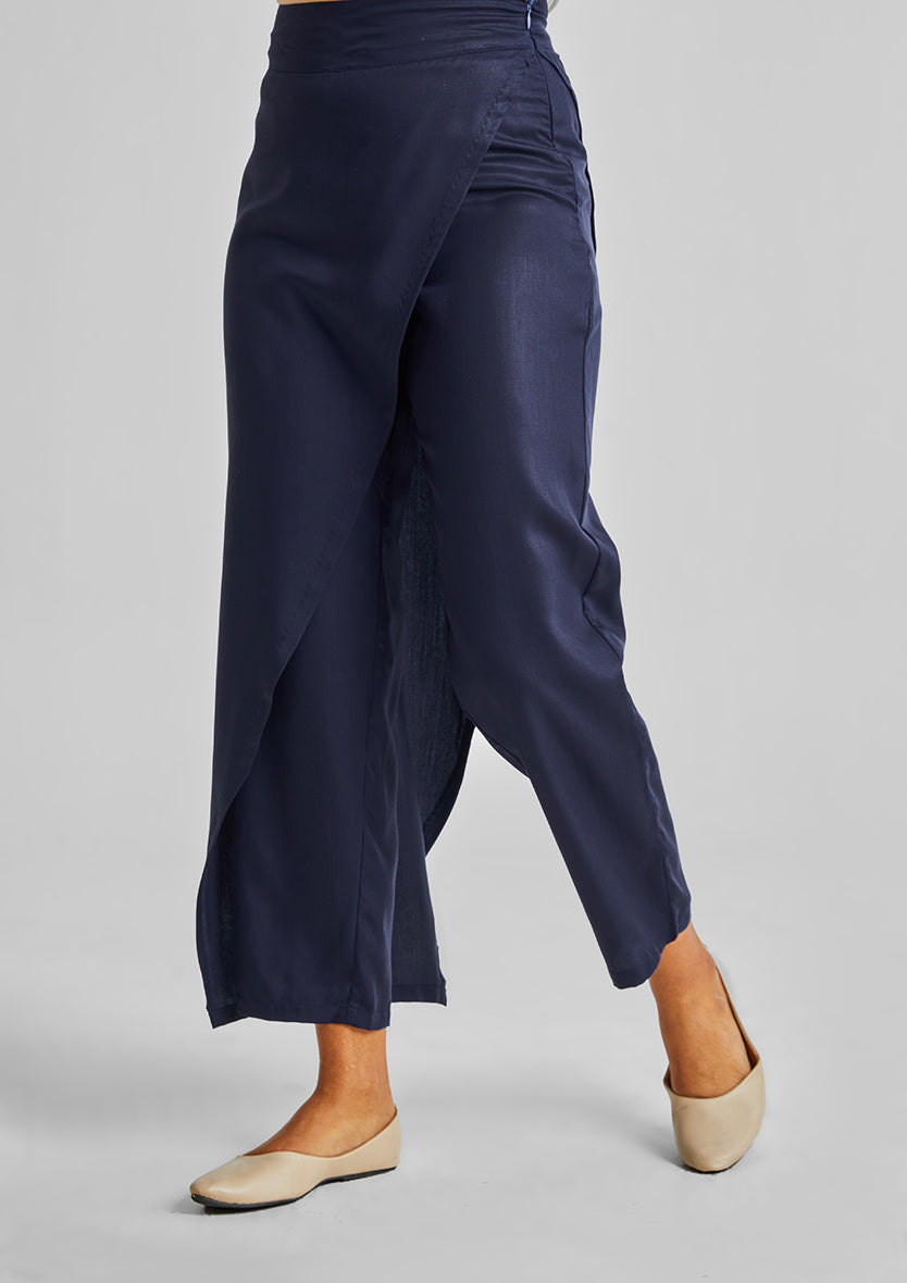 TENCEL Overlapping Pants