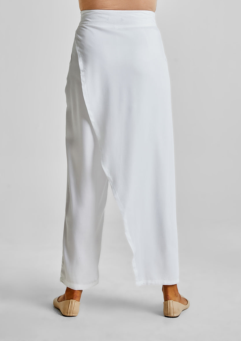 TENCEL Overlapping Pants