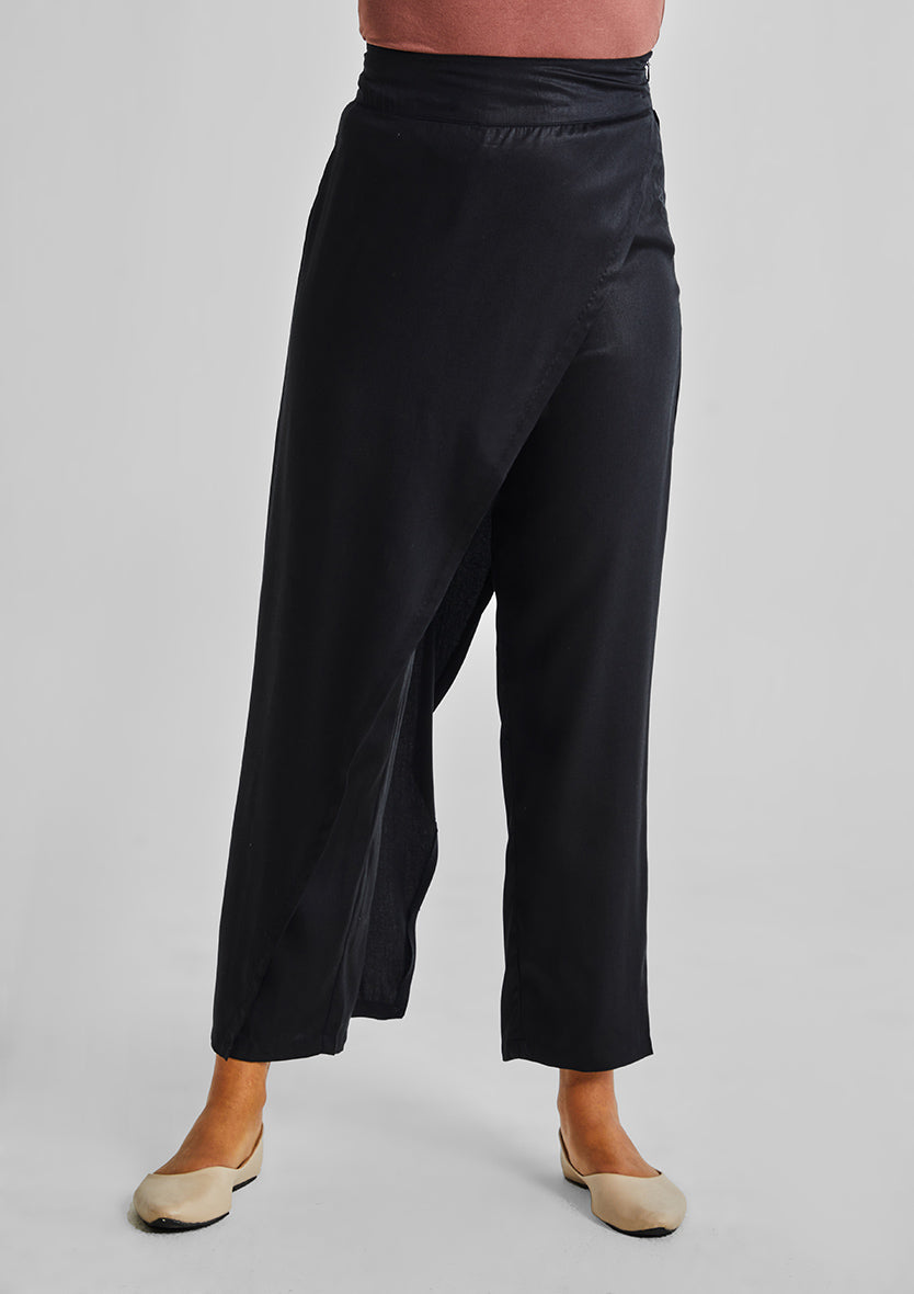 TENCEL Overlapping Pants