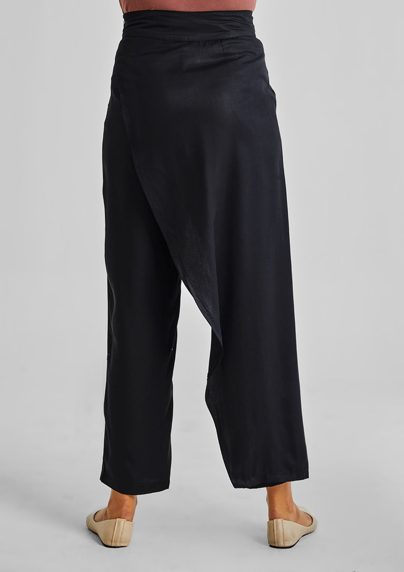 TENCEL Overlapping Pants