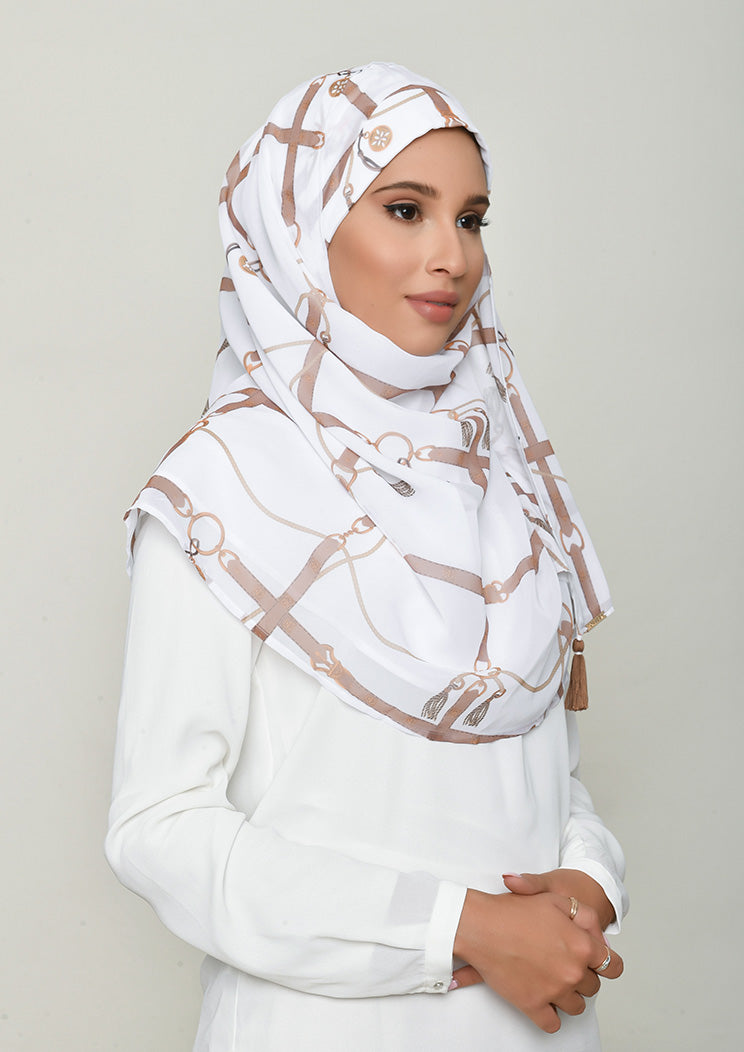 TIMELESS Buckle White