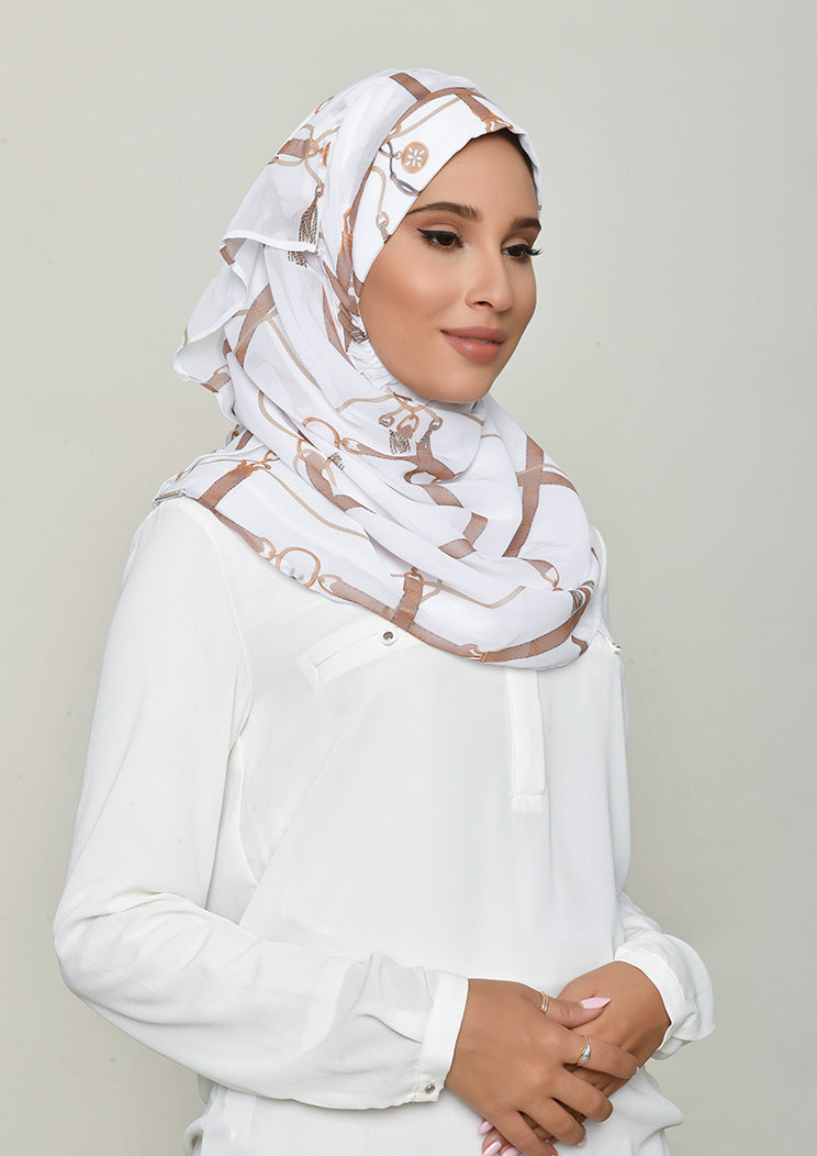 TIMELESS Buckle White