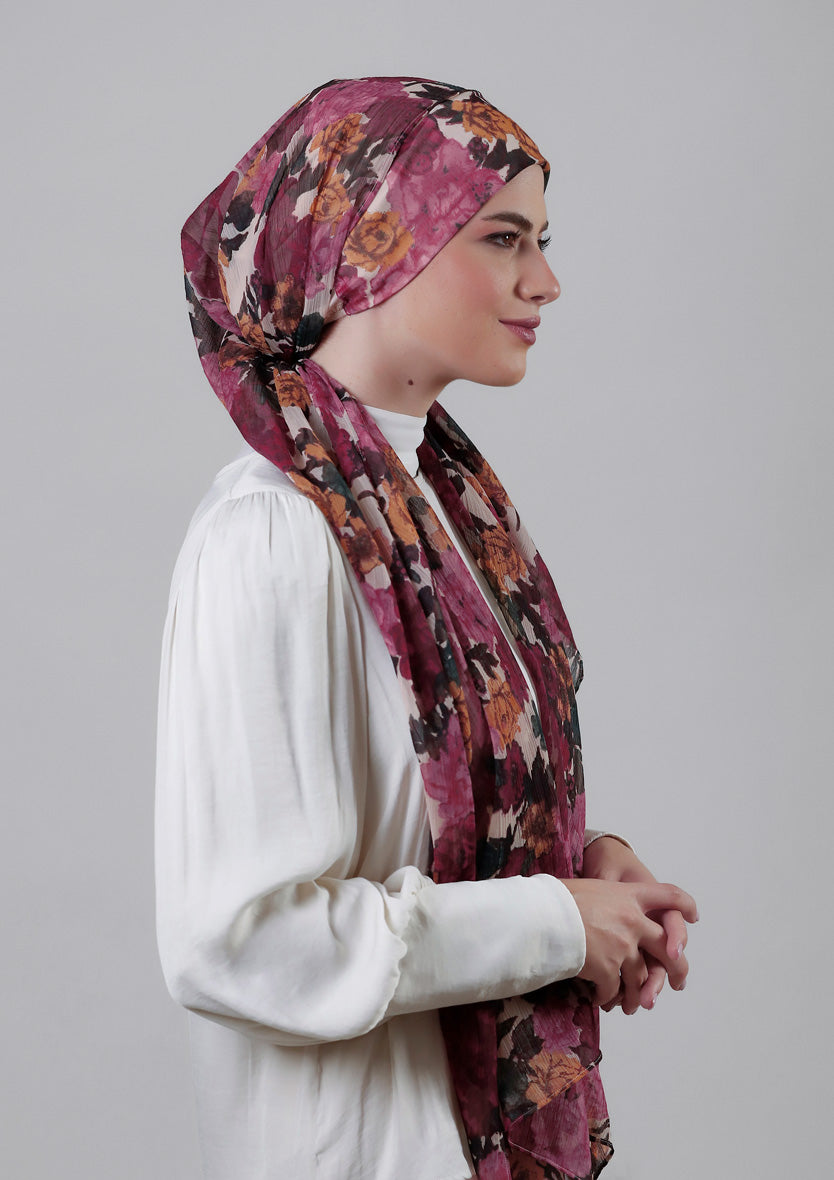 Golden Hour Cap Shawl