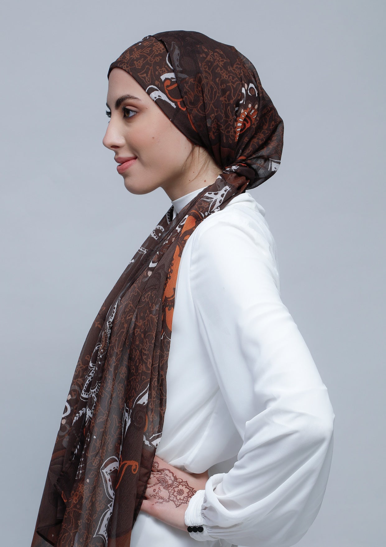 HENNA Sincerity Cap Shawl