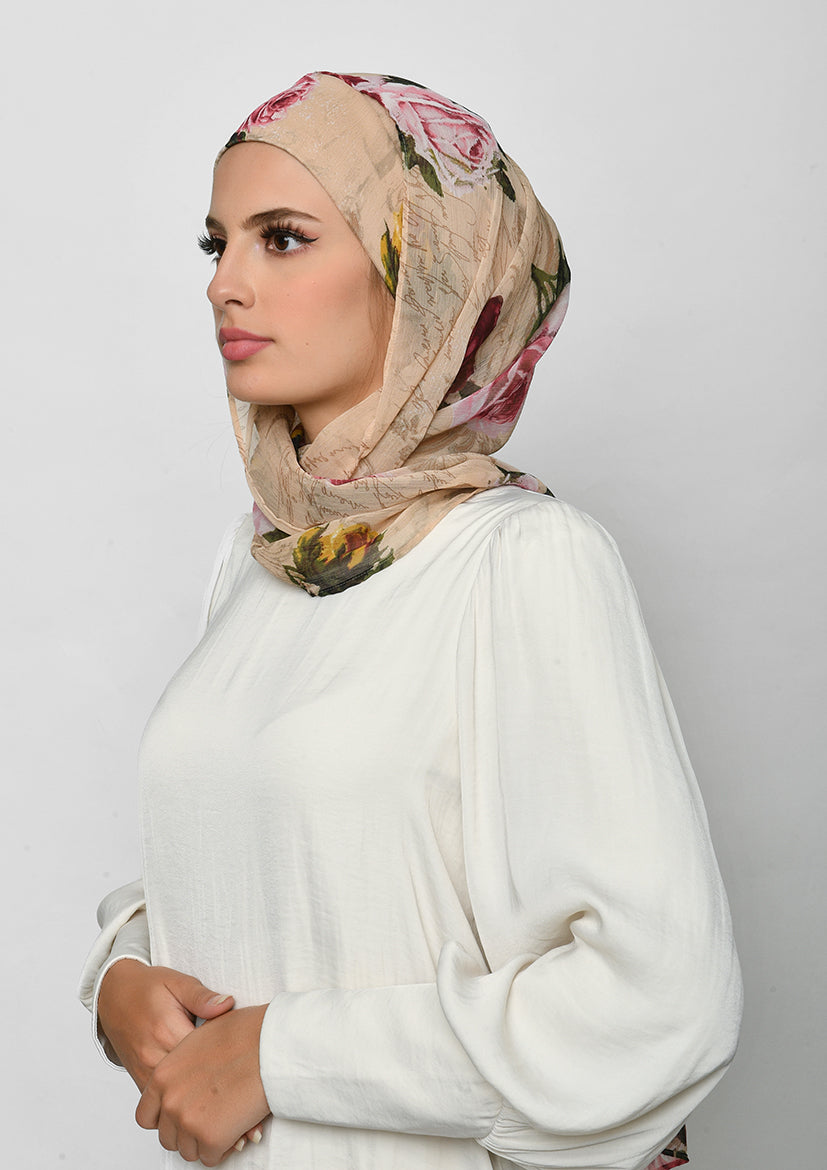 NOSTALGIA Letters To Juliette Cap Shawl