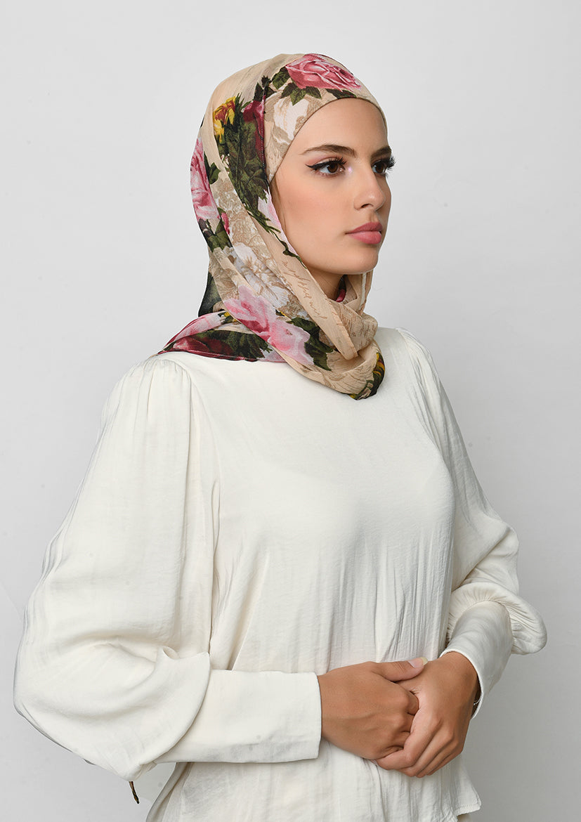 NOSTALGIA Letters To Juliette Cap Shawl