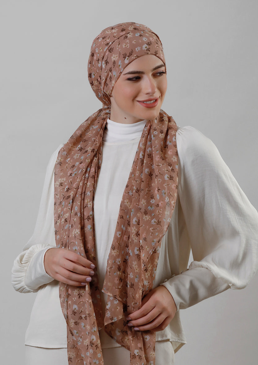 FLOR AMOR Love Blossoms Cap Shawl