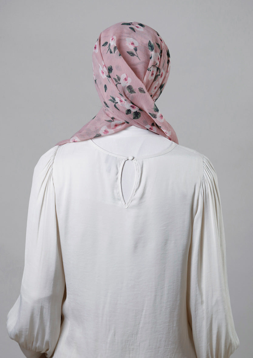 FLOR AMOR Rose Blooms Cap Shawl