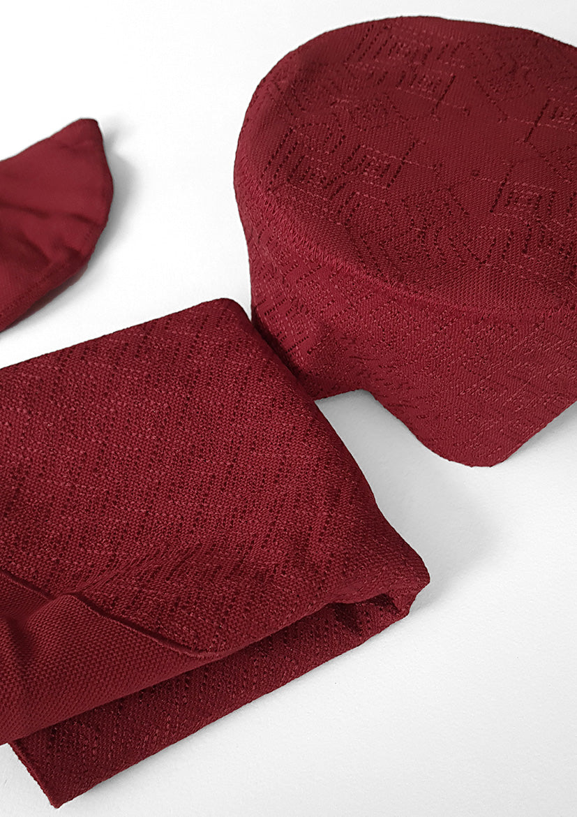 MEN PRAYER SET Dar El Salam Dark Red