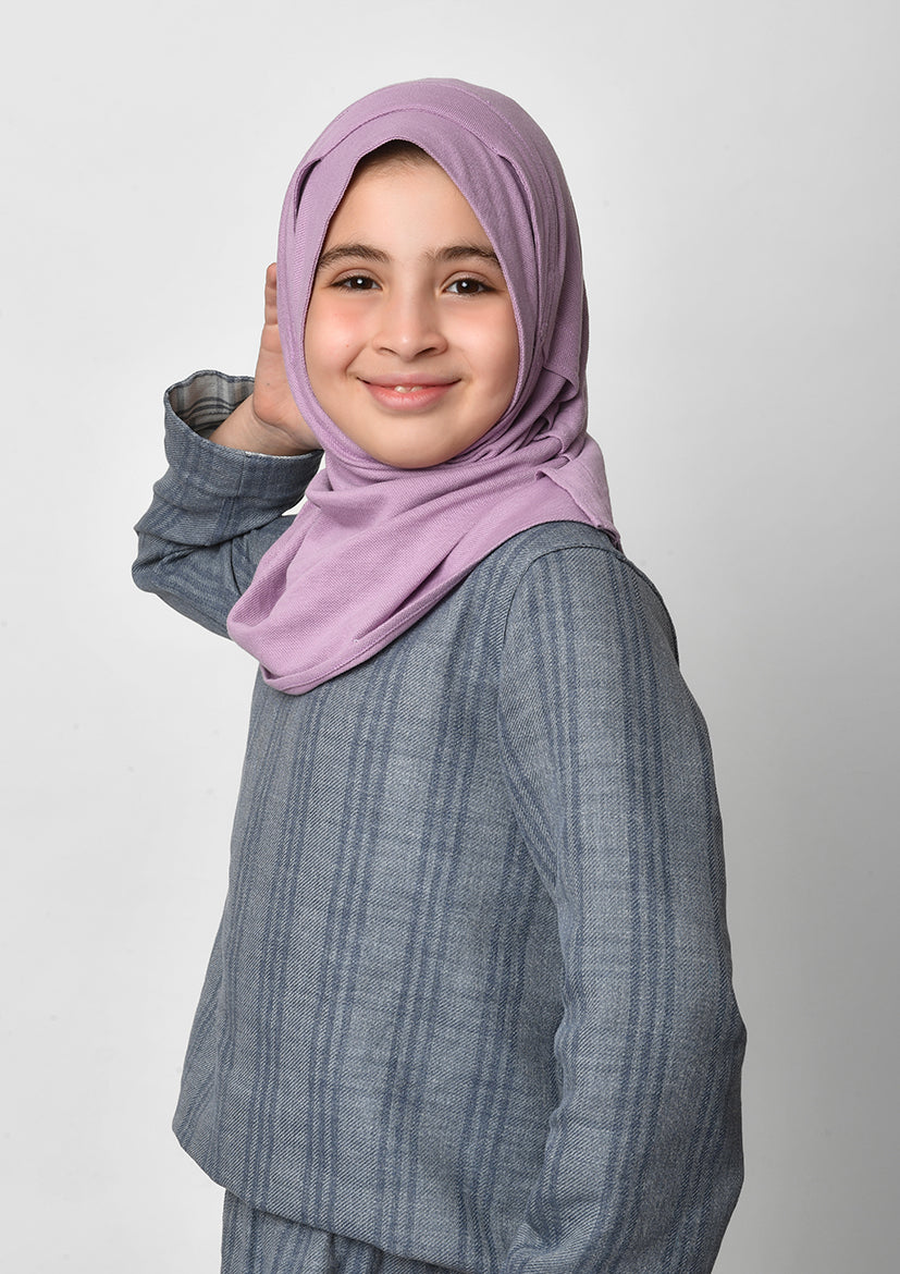 GIRLS SLIP ON Mauve Herb