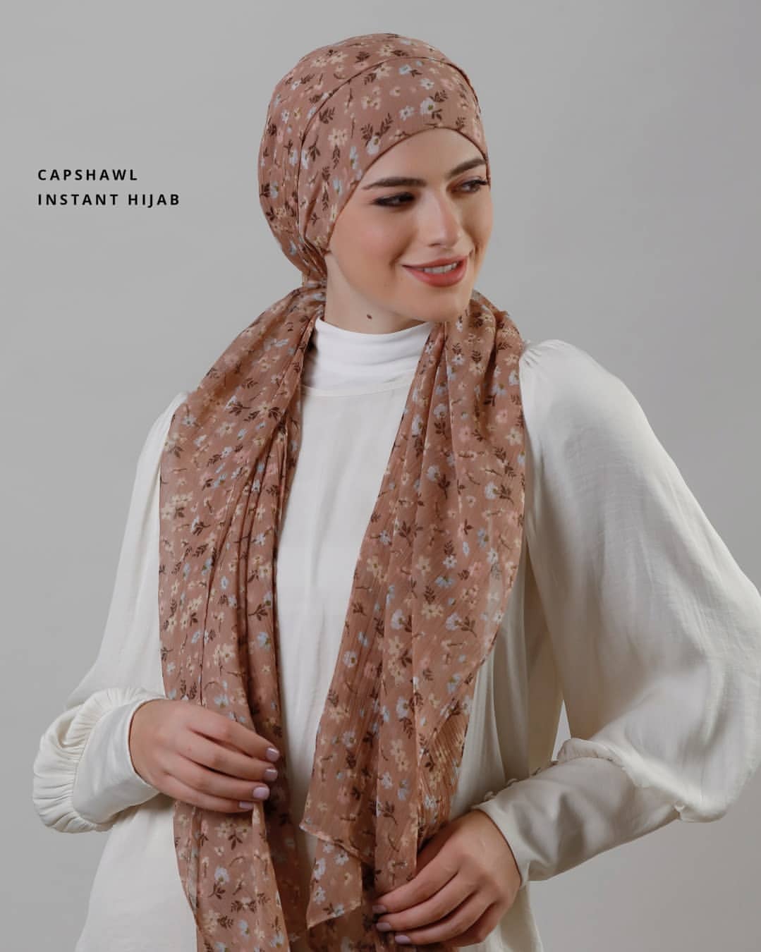 FLOR AMOR Love Blossoms Cap Shawl