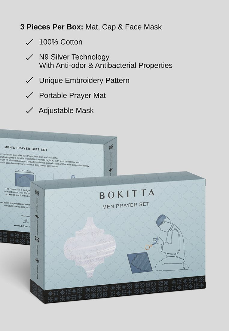 MEN PRAYET SET Dar El Salam White