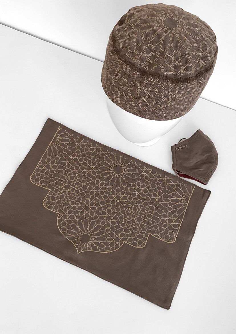 MEN PRAYET SET Madina Deep Taupe