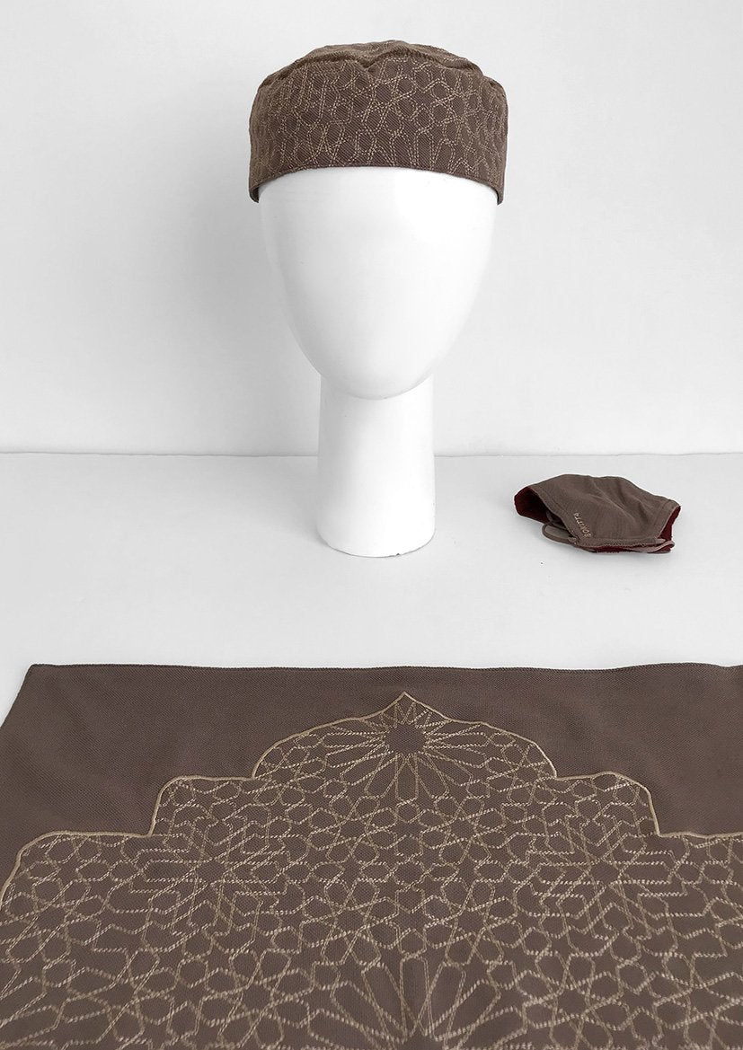 MEN PRAYET SET Madina Deep Taupe