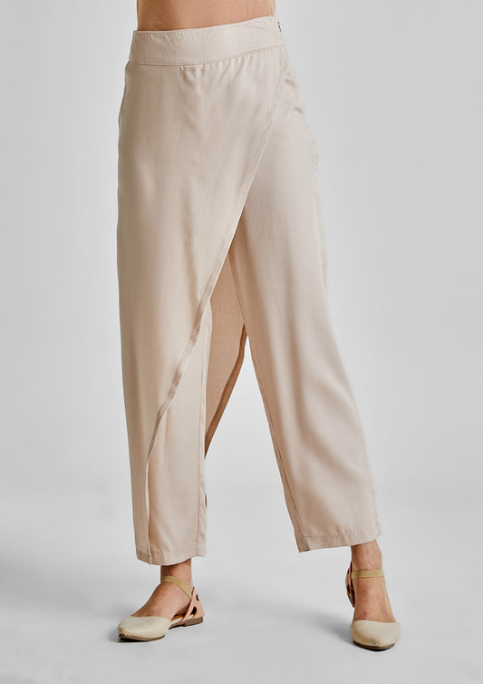 TENCEL Overlapping Pants