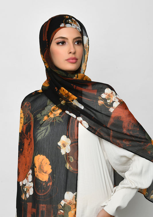 NOSTALGIA Once Upon A Time Cap Shawl